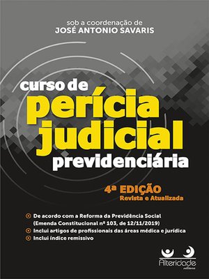 cover image of Curso de Perícia Judicial Previdenciária, 4ª Ed.
